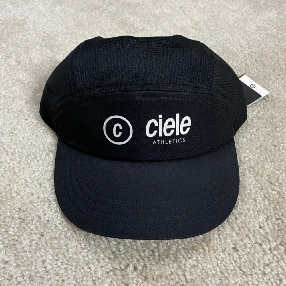 Ciele Athletics FSTCap SC Classic Whitaker Black Running Hat S/M 56.5cm NEW